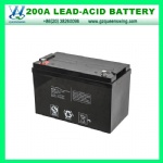 12V 200A 免维护铅酸蓄电池
