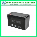 12V 150A Deep Cycle Storage VRLA Battery